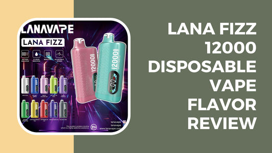 Lana Fizz 12000 Disposable Vape Flavor Review