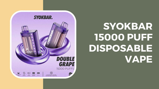 Syokbar 15000 puff disposable