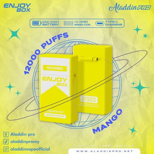 SG-VAPE-DELIVERY-ALADDIN-PRO-ENJOY-BOX-12000-MANGO