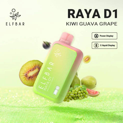 SG-VAPE-DELIVERY-ELFBAR-RAYA-D1-13K-KIWI-GUAVA-GRAPE